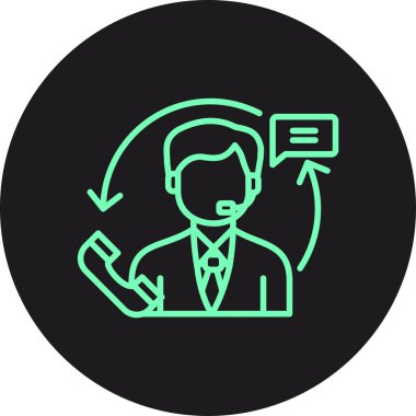 İş adamının vektör illüstrasyonu