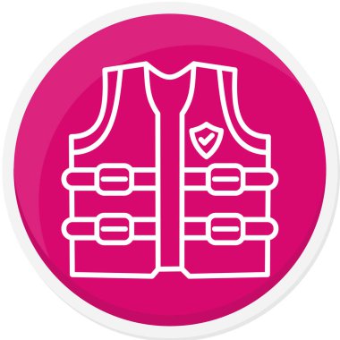 Modern simgenin vektör illüstrasyonu