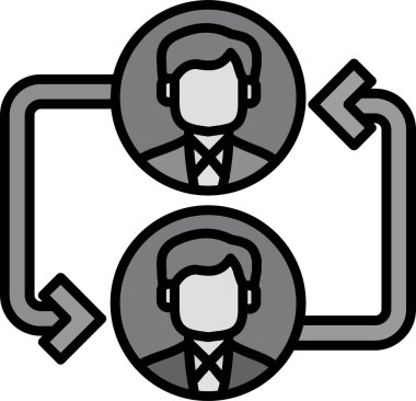 iş simgesi, vektör resimleme