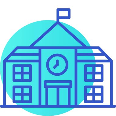 Ev. Web simgesi basit illüstrasyon