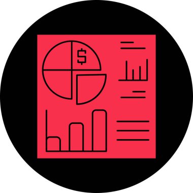 seo modern simgesinin vektör illüstrasyonu