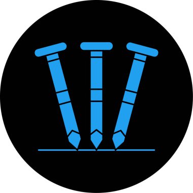 Kriket simge vektör çizim