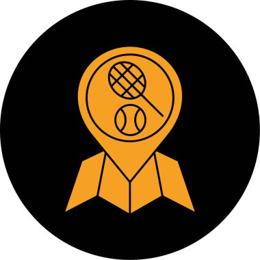 Bir kadın simgesinin vektör illüstrasyonu