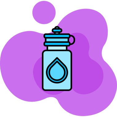 su simgesi vektör illüstrasyonu