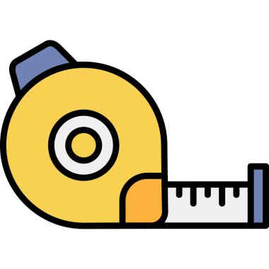 mezura ölçek simgesi