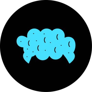 kabarcık ikonu vektör illüstrasyonu