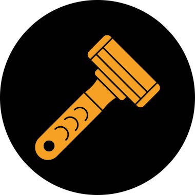 Çekiç ikonu vektör illüstrasyonu