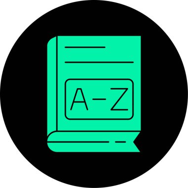 kitap simgesi vektör illüstrasyonu