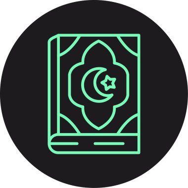 Moda projesinde vektör ramazan simgesi