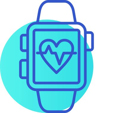 Akıllı çocuk. Web simgesi basit illüstrasyon