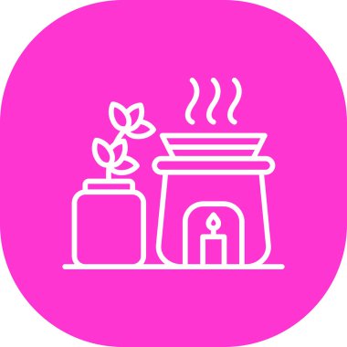 Modern simgenin vektör illüstrasyonu