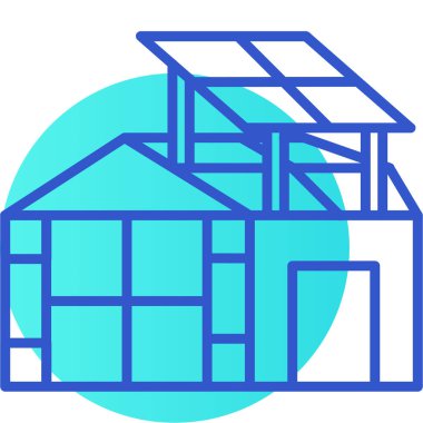 ev simgesi vektör illüstrasyonu