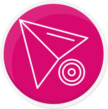 Modern eğitimin vektör illüstrasyonu simgelerden yoksun