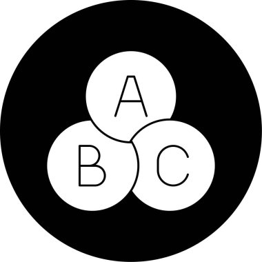 b b simgesinin vektör illüstrasyonu