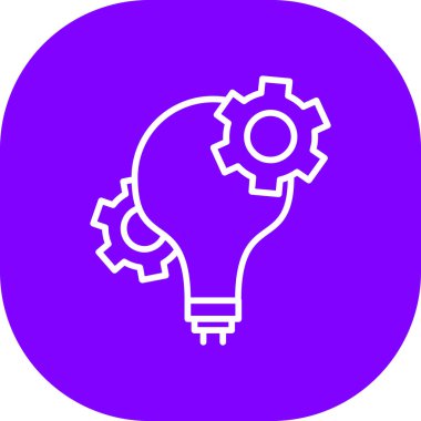 ampul simgesi, vektör illüstrasyon tasarımı