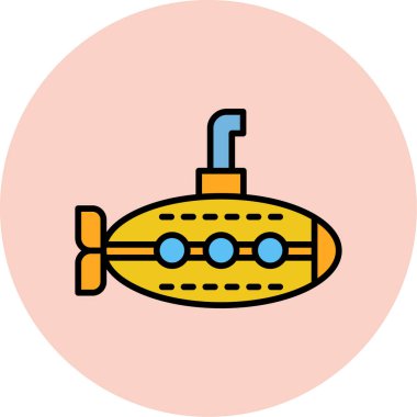 Tekne. Web simgesi basit illüstrasyon