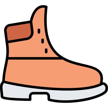 ayakkabı simgesi modern vektör illüstrasyonu