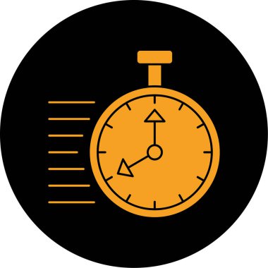 Çalar saat simgesi. özet vektör illüstrasyonu