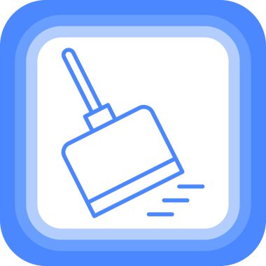 Süpürge temizleme simgesi