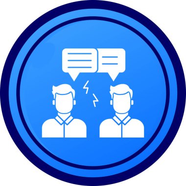 Beyaz arka planda izole edilmiş konuşma baloncukları olan çizgi insan beyni. Renkli taslak konsepti. vektör