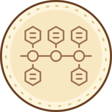 şebeke. Web simgesi basit illüstrasyon