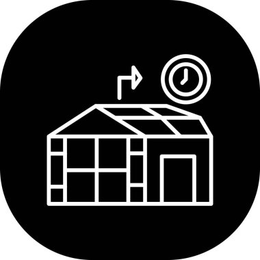 Modern eğitim ikonunun vektör illüstrasyonu