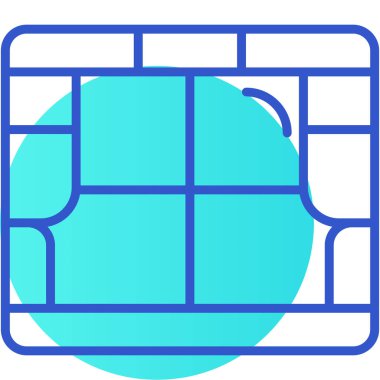 seo modern simgesinin vektör illüstrasyonu