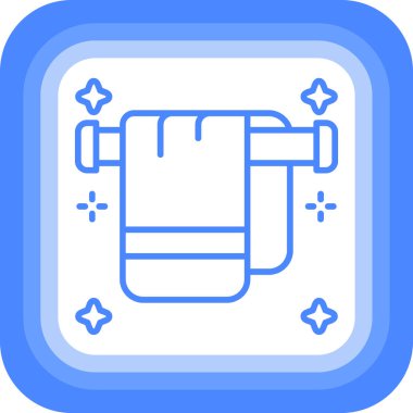 Su. Web simgesi basit illüstrasyon