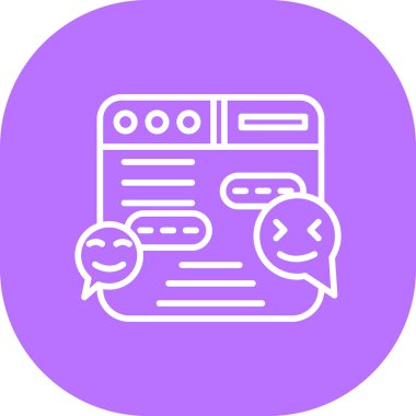 arkaplanda ileti vektörü illüstrasyonu