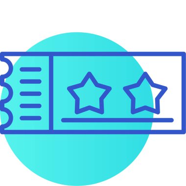 Yıldız derecesi. Web simgesi basit tasarım