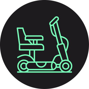 Kişisel uygulama için vektör simgesi çizimi