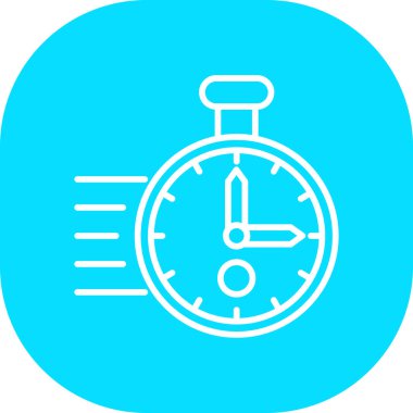 Kişisel ve ticari kullanım için saat vektör simgesi simgesi vektör çizimi..