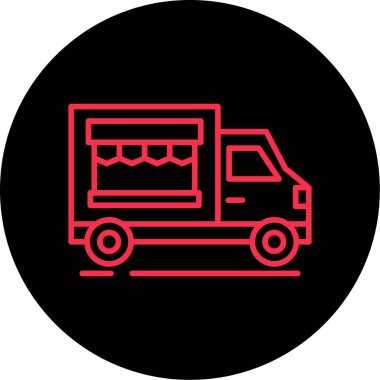 Gıda simgesinin vektör illüstrasyonu