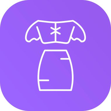 Elbise vektör çizim