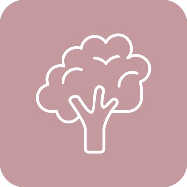 Vektör Ağacı Simgesi illüstrasyonu