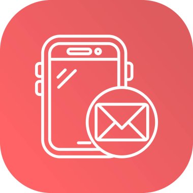 posta simgesi, vektör illüstrasyonu