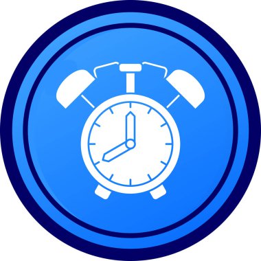 Saat simgesi vektör illüstrasyonu