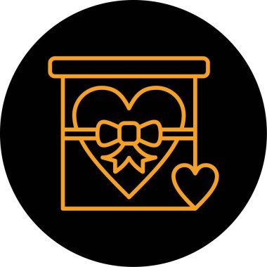 Aşk simgesi vektör illüstrasyonu