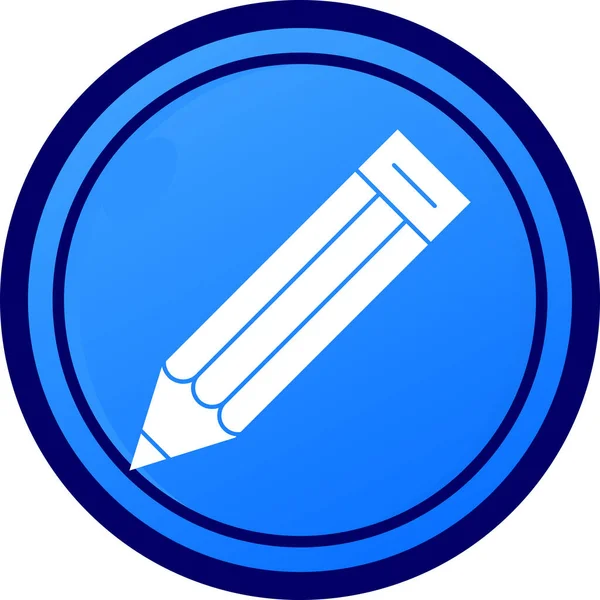 kalem simgesi vektör illüstrasyonu