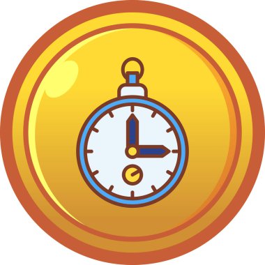 Çalar saat. vektör illüstrasyonu