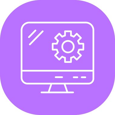 seo modern simgesinin vektör illüstrasyonu