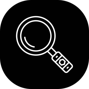 Arama simgesi vektör illüstrasyonu