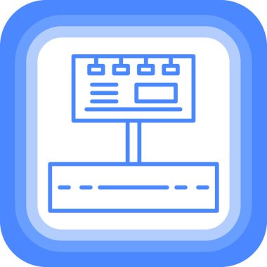 Bilgisayar. Web simgesi basit tasarım