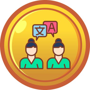 Seo simgesinin vektör illüstrasyonu