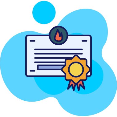 belge dosya simgesi doldurulmuş özet biçimi