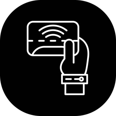 Wifi simgesi, vektör illüstrasyonu