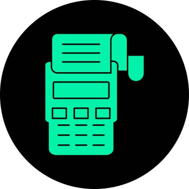 Vektör telefon simgesi illüstrasyonu