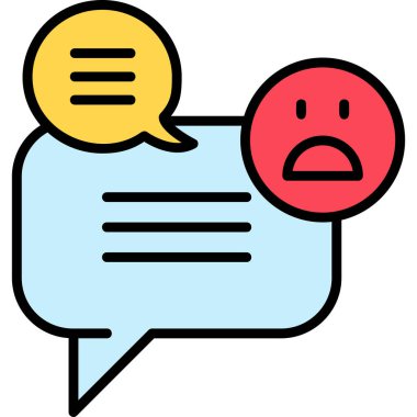 İleti simgesi ile konuşma balonu