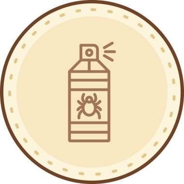 Bir şişe kahvenin vektör çizimi