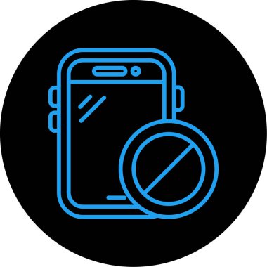 Vektör Mobil simge illüstrasyonu